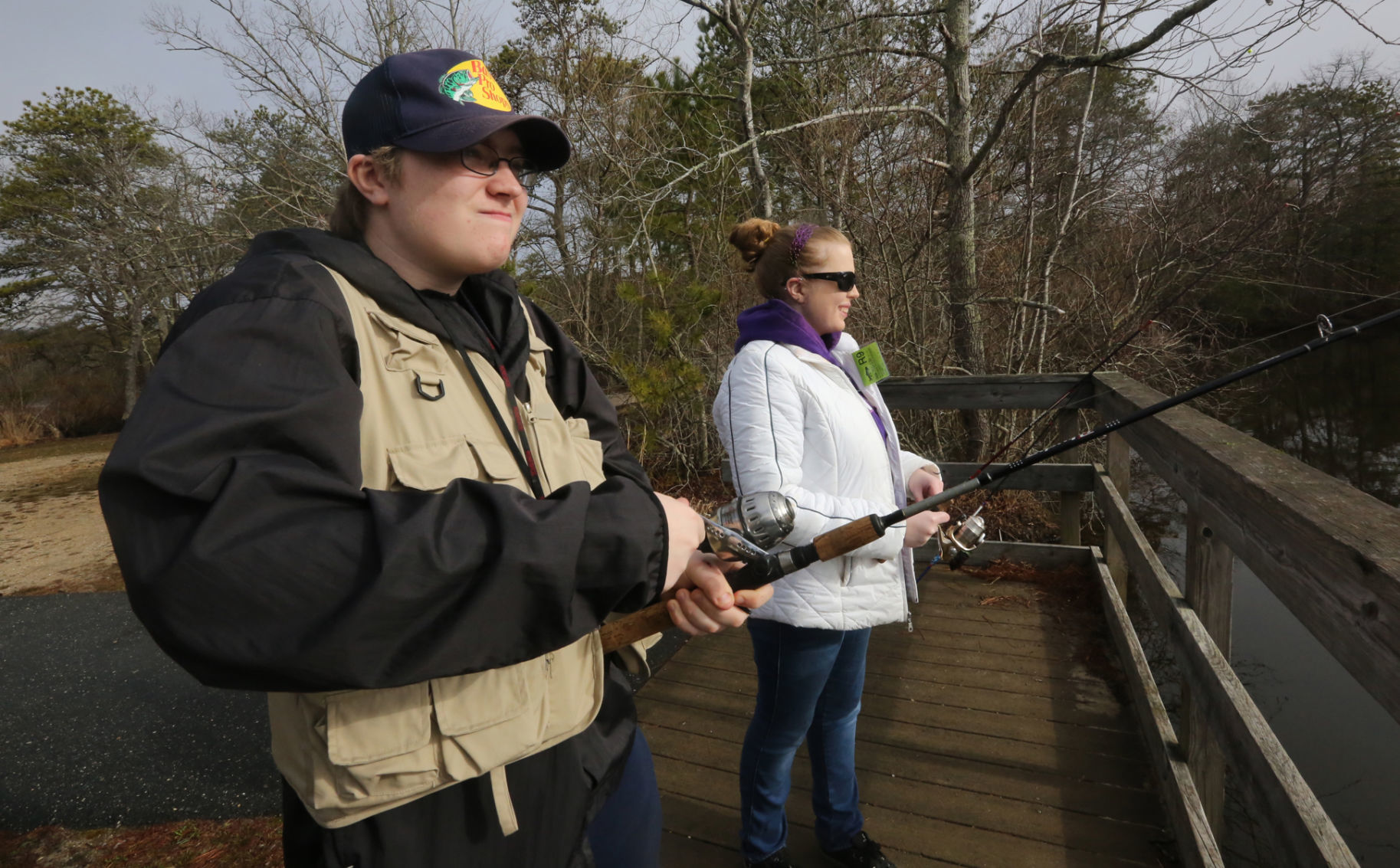 Trout fishing at Birch Grove